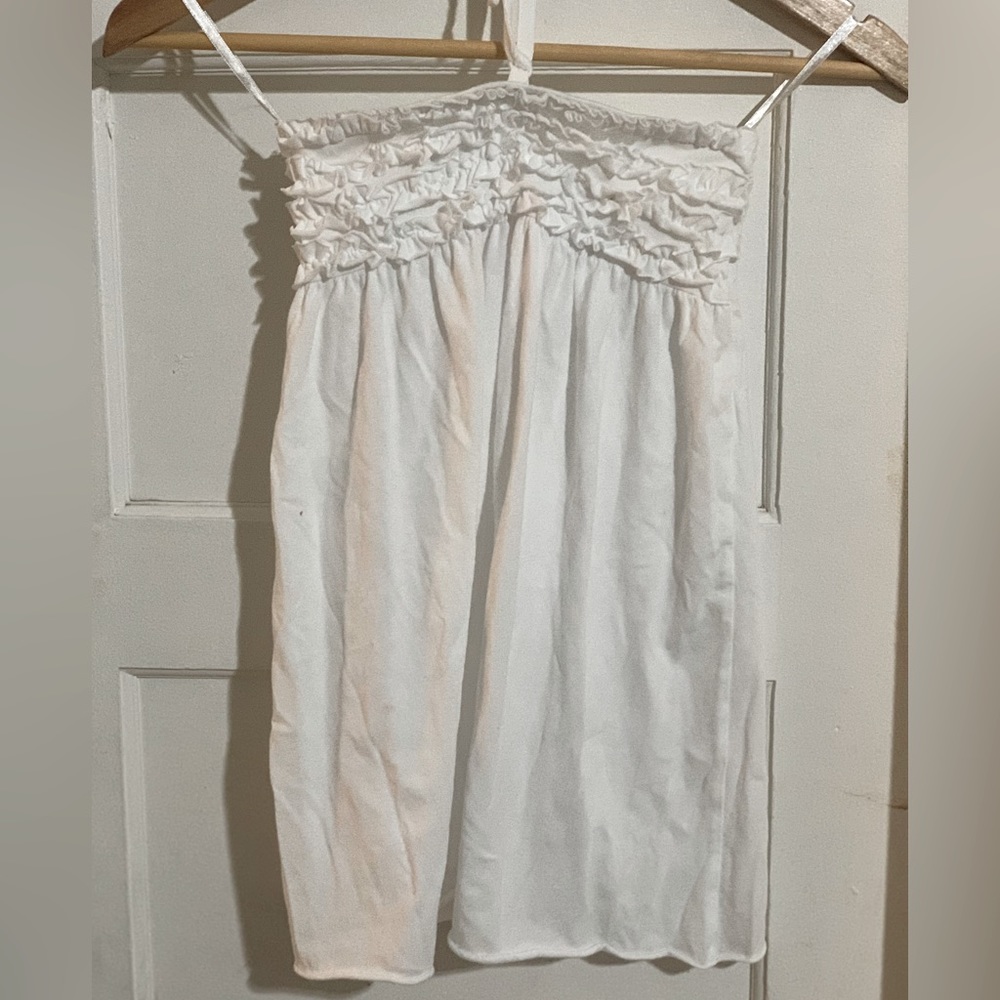 Lil girls strapless / or halter dress